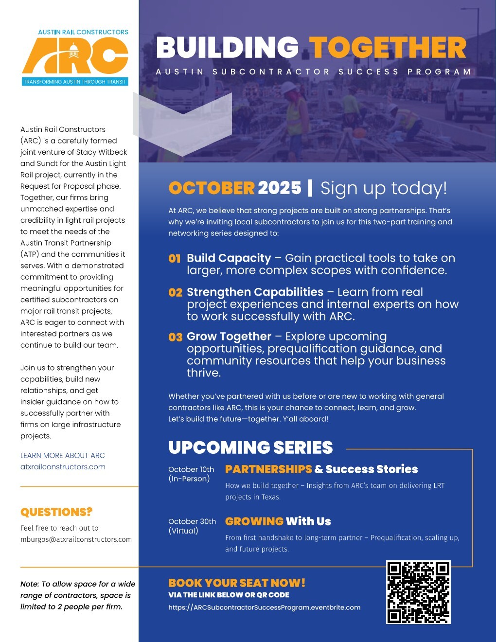 ARC Subcontractor Success Program